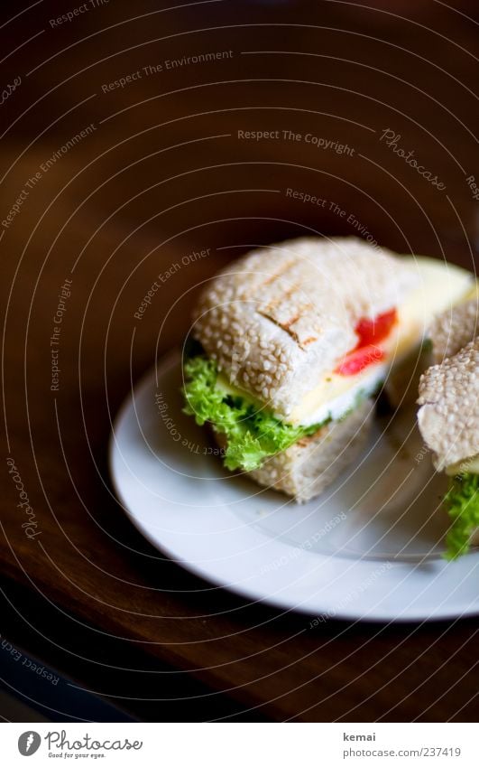 Mitternachtssnack Lebensmittel Käse Gemüse Salat Salatbeilage Brot Brötchen Bagel Ernährung Mittagessen Vegetarische Ernährung Slowfood Amerika Salatblatt