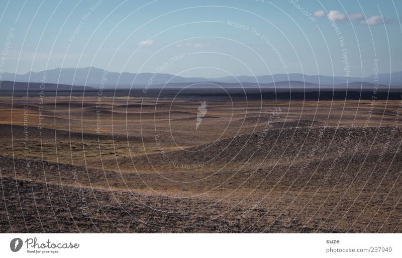 Abendland Ferien & Urlaub & Reisen Ferne Umwelt Natur Landschaft Urelemente Erde Sand Himmel Horizont Klima Schönes Wetter Hügel Wüste Linie außergewöhnlich