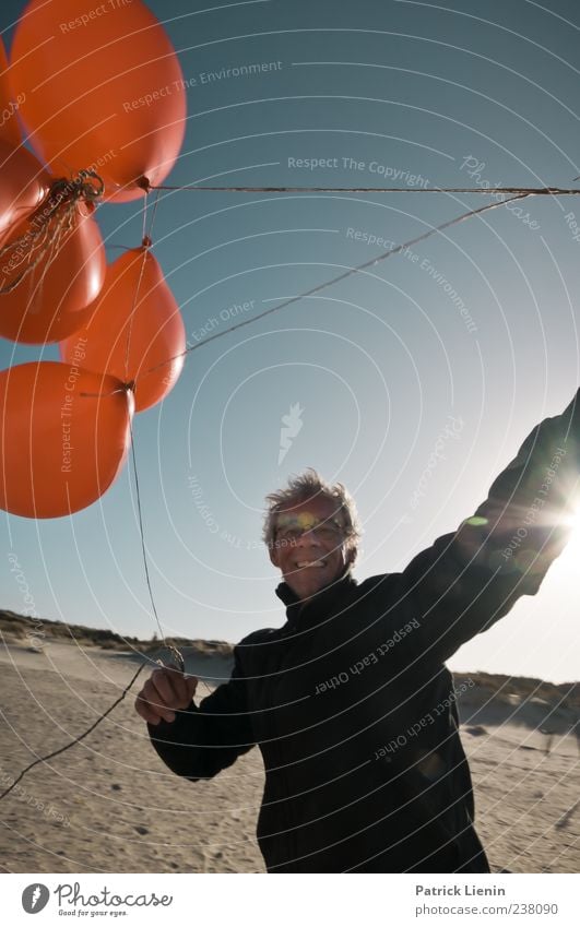 Spiekeroog | Spielkind Ferien & Urlaub & Reisen Tourismus Ausflug Ferne Freiheit Strand Meer Insel Mensch maskulin Mann Erwachsene 1 Umwelt Natur Landschaft