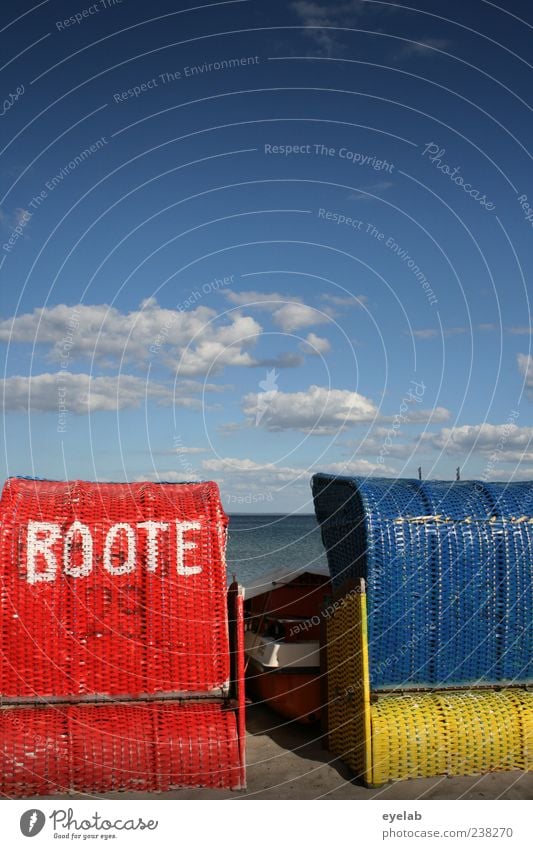 Götter... (2) Freude harmonisch Zufriedenheit Sinnesorgane Erholung ruhig Schwimmen & Baden Freizeit & Hobby Sommer Sommerurlaub Strand Meer Himmel Wolken