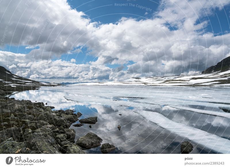 Wolken Erholung ruhig Ferien & Urlaub & Reisen Tourismus Ausflug Abenteuer Ferne Freiheit Schnee Berge u. Gebirge wandern Umwelt Natur Landschaft Urelemente