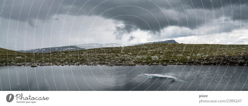 Scholle Ferien & Urlaub & Reisen Ausflug Abenteuer Ferne Freiheit Schnee Umwelt Natur Landschaft Urelemente Erde Wasser Himmel Wolken Gewitterwolken Wetter Moos