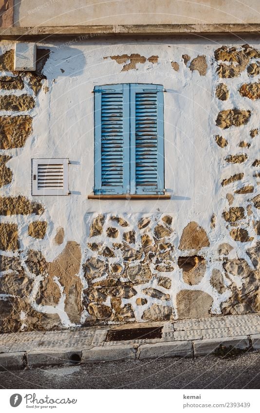 Mediterranes Fenster harmonisch Wohlgefühl Zufriedenheit Erholung ruhig Freizeit & Hobby Ferien & Urlaub & Reisen Tourismus Ausflug Sommerurlaub