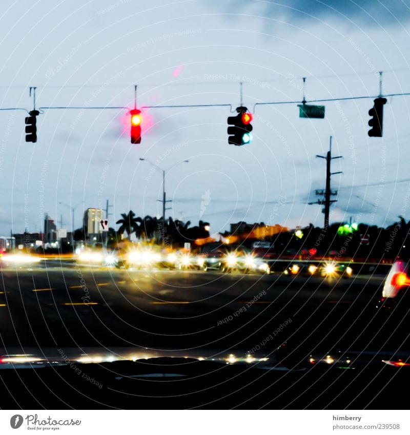 american way Stadt Stadtzentrum Stadtrand Verkehr Verkehrswege Personenverkehr Berufsverkehr Straßenverkehr Autofahren Straßenkreuzung Wege & Pfade Fahrzeug PKW