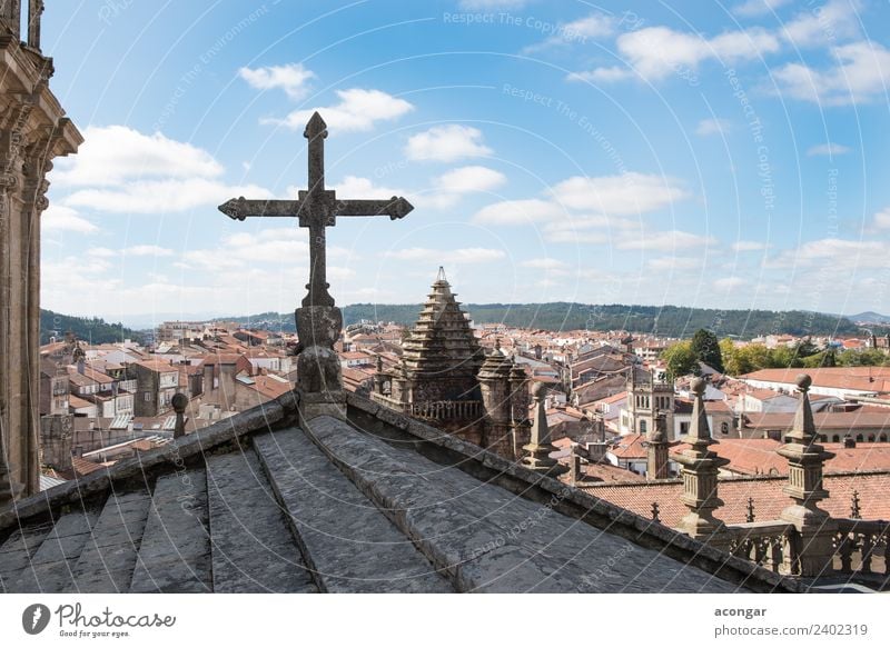 Ansichten der Stadt Santiago de Compostela (Galicien) Ferien & Urlaub & Reisen Tourismus Kultur Kirche Gebäude Architektur Denkmal alt historisch