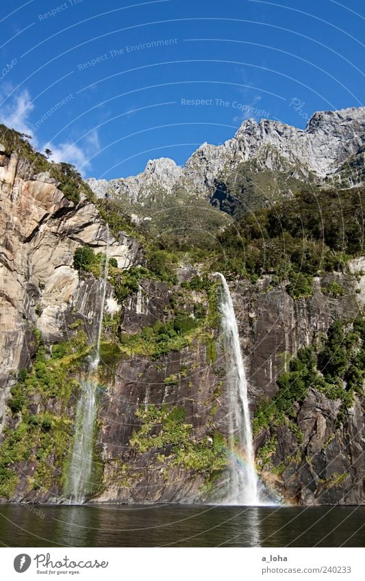 explore. dream. discover. Ferien & Urlaub & Reisen Ausflug Berge u. Gebirge Natur Landschaft Urelemente Luft Wasser Himmel Schönes Wetter Felsen Gipfel