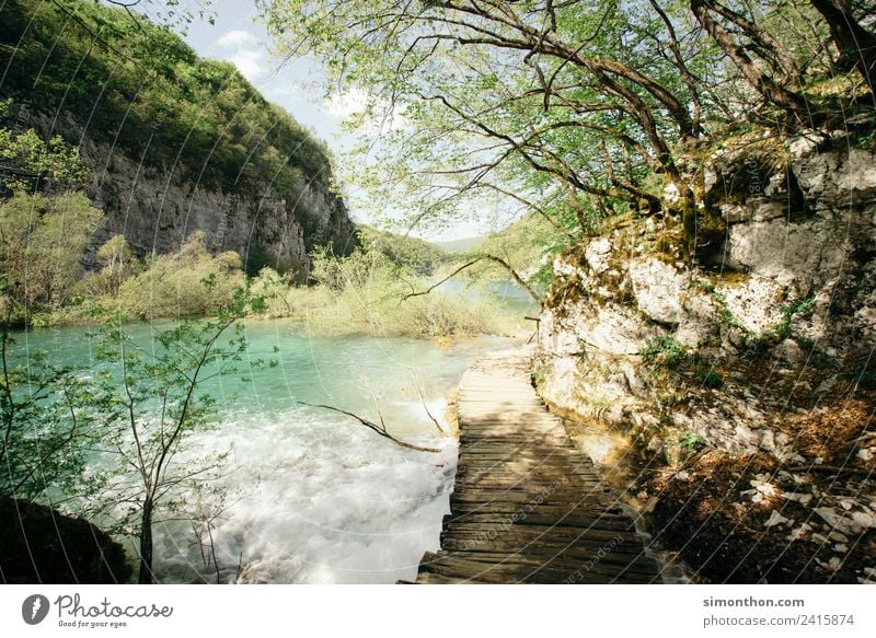 Natur Ferien & Urlaub & Reisen Ausflug Ferne Expedition Sommer Sommerurlaub Sonne wandern Landschaft Pflanze Wasser Schönes Wetter Felsen Berge u. Gebirge