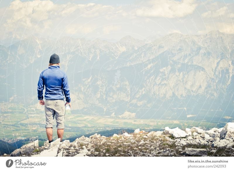 als columbus innsbruck entdeckte... Wohlgefühl Zufriedenheit Sinnesorgane Ausflug Abenteuer Sommer Berge u. Gebirge wandern Klettern Bergsteigen Bergsteiger