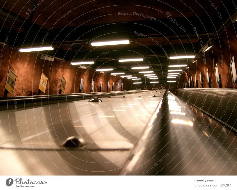 Stockholm Underground U-Bahn Rolltreppe Verkehr