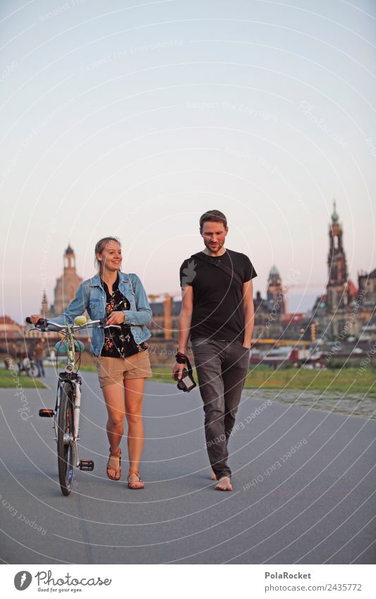 #A# Dresdner Leben Mensch 2 Dresden Alltagsfotografie Frauenkirche Altstadt Spaziergang Spazierweg Jugendkultur Jugendliche Skyline Idylle Jugendbewegung laufen