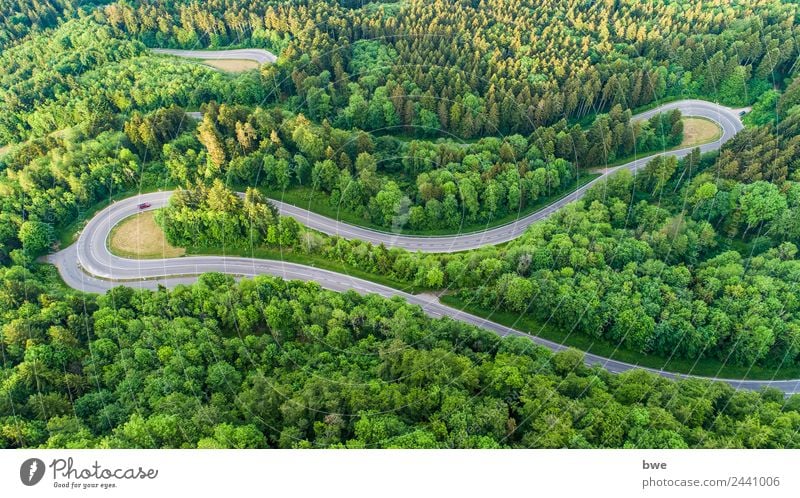 Mountain pass road Freude Tourismus Freiheit Berge u. Gebirge Motorsport Fahrradfahren Fahrschule Landwirtschaft Forstwirtschaft Energiewirtschaft