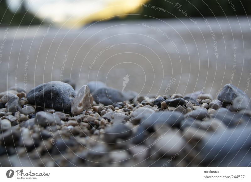 Kies Berge u. Gebirge Alpen Flussufer Meer Bach Stein ruhig Kieselsteine Hintergrundbild Sedimentologie Tiefenschärfe Geologie Isar Österreicher Mineralien