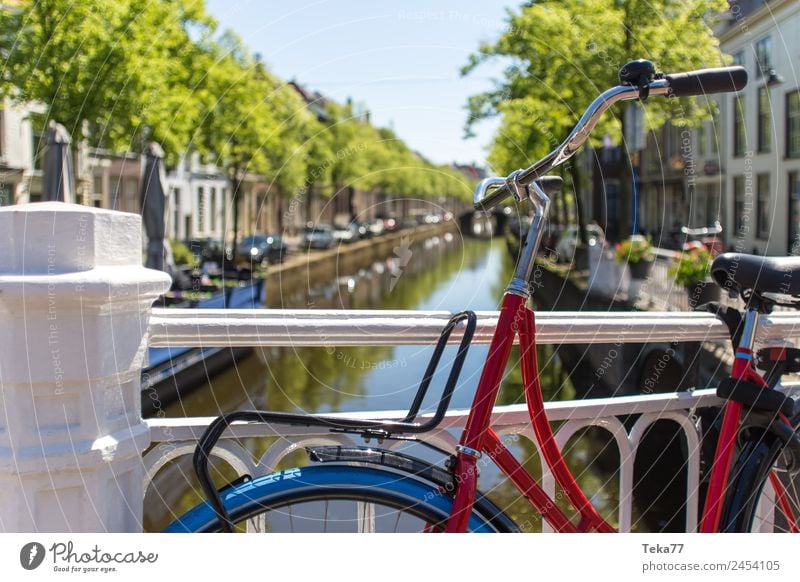 Hollandradl II Verkehr Verkehrsmittel Fahrrad ästhetisch Niederlande Farbfoto