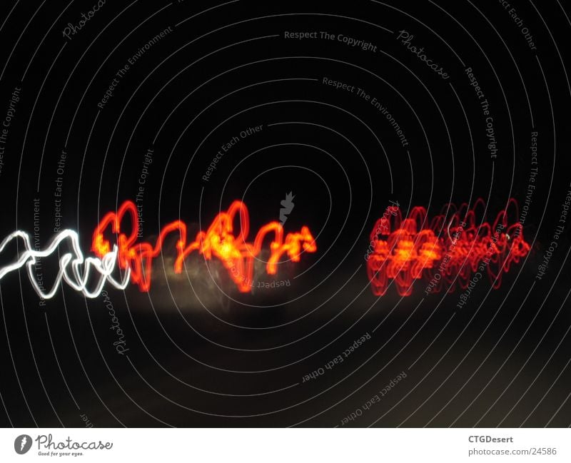 light stripes Licht Autobahn Langzeitbelichtung Lichtstreifen Nacht fahrende autos