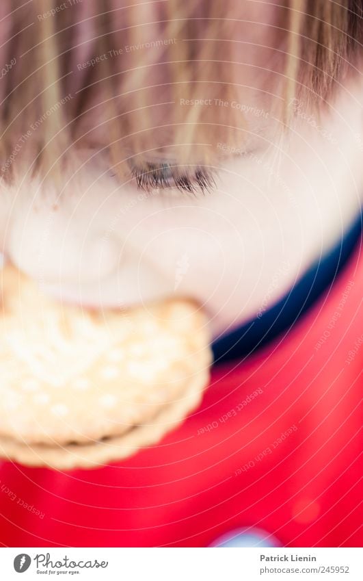 Großmaul Lebensmittel Ernährung Essen schön Haare & Frisuren Kind Mensch Kleinkind Junge Gesicht 1 3-8 Jahre Kindheit Coolness frech Fröhlichkeit natürlich süß