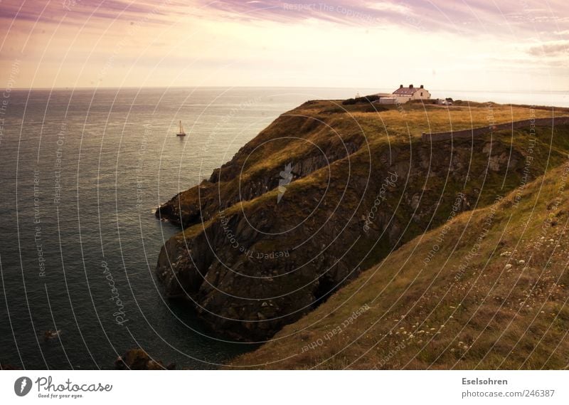 Das schönste. Umwelt Natur Landschaft Pflanze Erde Wasser Himmel Wolken Horizont Sonnenaufgang Sonnenuntergang Schönes Wetter Gras Sträucher Wiese Hügel Felsen