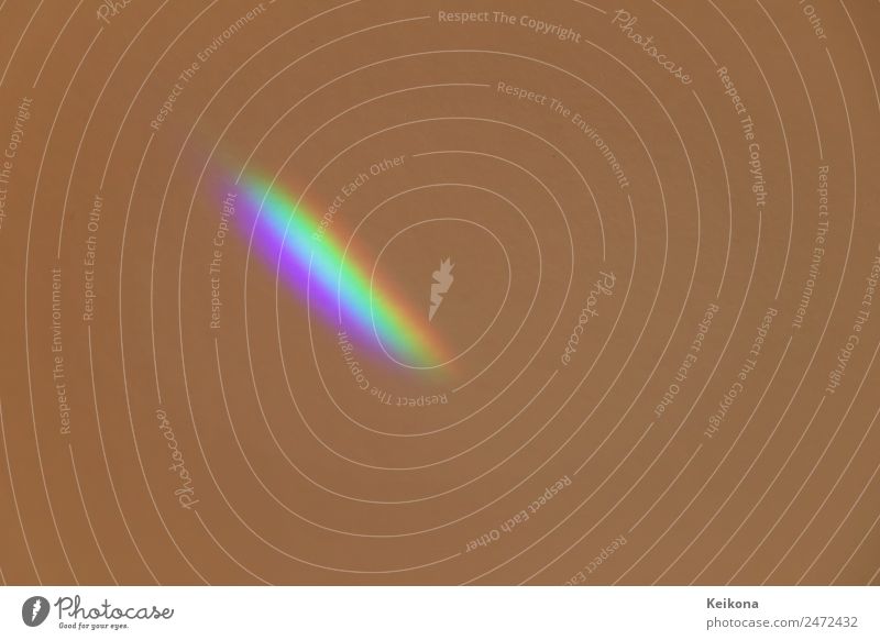 Rainbow dabs harmonisch ruhig Meditation Sonne Ornament Graffiti Linie Streifen braun mehrfarbig violett türkis Regenbogen Wand Putz Putzfassade Lichtstrahl