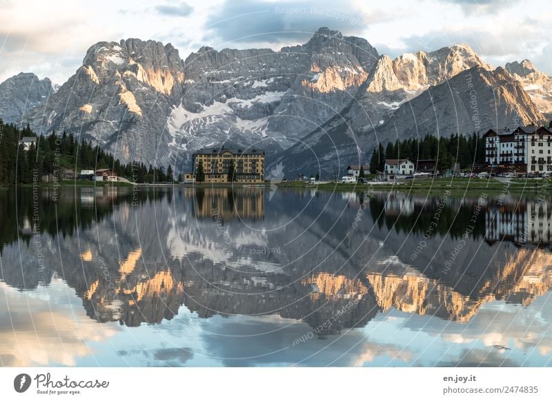 verwirrend Ferien & Urlaub & Reisen Tourismus Ausflug Sommer Sommerurlaub Berge u. Gebirge Natur Landschaft Wolken Sonnenaufgang Sonnenuntergang Frühling Felsen