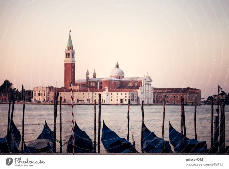 San Giorgio Maggiore. Kunst Kunstwerk ästhetisch Venedig Turm Sehenswürdigkeit Italien Ferien & Urlaub & Reisen Urlaubsstimmung Urlaubsfoto Urlaubsort Fernweh