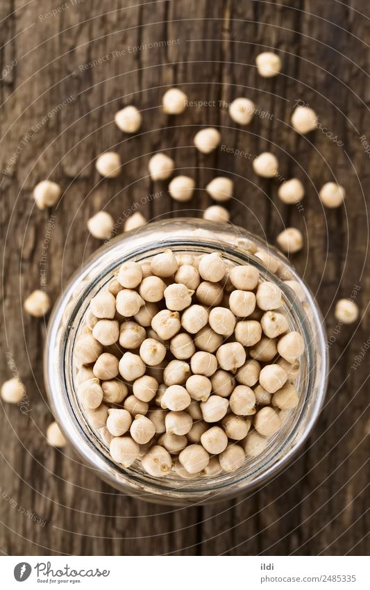 Rohe Kichererbsen Gemüse Ernährung Gesundheit natürlich Lebensmittel garbanzo Bohnen Gramm Erbsen Hülsenfrüchtler Puls roh trocknen getrocknet dehydriert