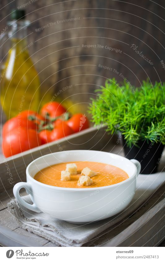 Kürbissuppe Lebensmittel Gesunde Ernährung Speise Foodfotografie Gemüse Suppe Eintopf Mittagessen Bioprodukte Vegetarische Ernährung Diät Schalen & Schüsseln