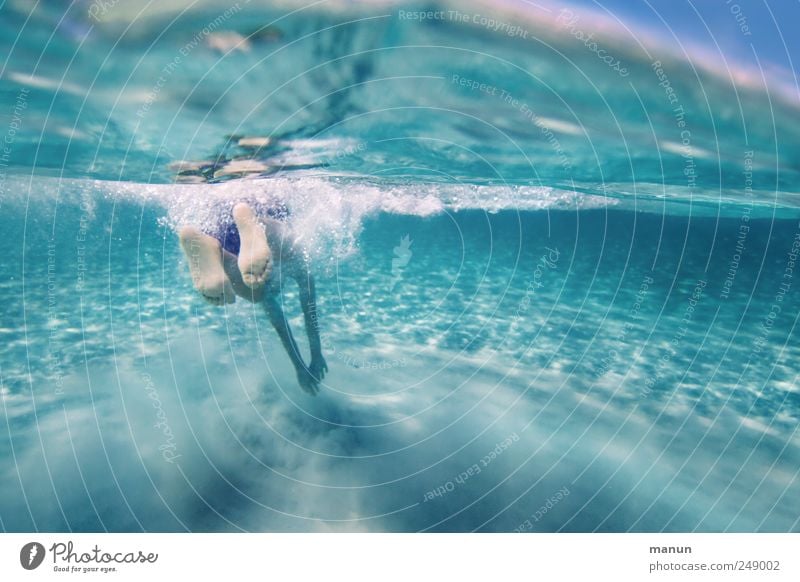 nasse Füße Freizeit & Hobby Ferien & Urlaub & Reisen Sommer Wassersport maskulin Junge Kindheit Leben Arme Beine Fuß 1 Mensch Natur Sand Meer Meeresboden