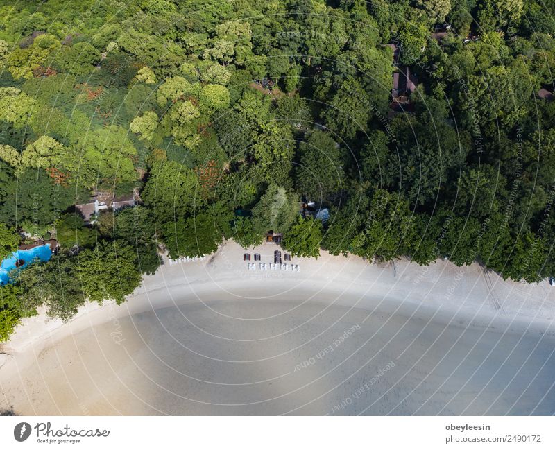 Luftaufnahme des Meeres und der Berge von Koh Samet schön Ferien & Urlaub & Reisen Sommer Strand Insel Tapete Natur Landschaft Sand Unwetter Park Felsen Küste