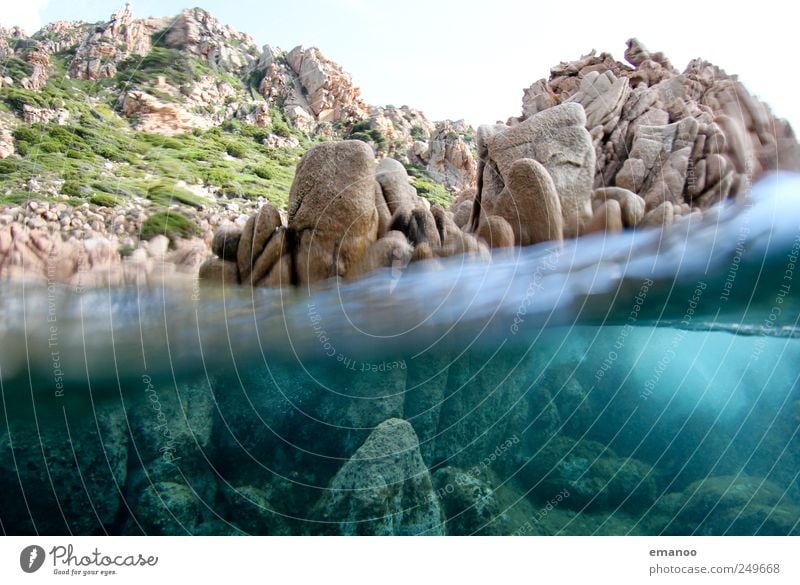 costa paradiso Schwimmen & Baden Ferien & Urlaub & Reisen Freiheit Sommer Sommerurlaub Meer Wellen tauchen Natur Landschaft Luft Wasser Hügel Felsen Küste Bucht