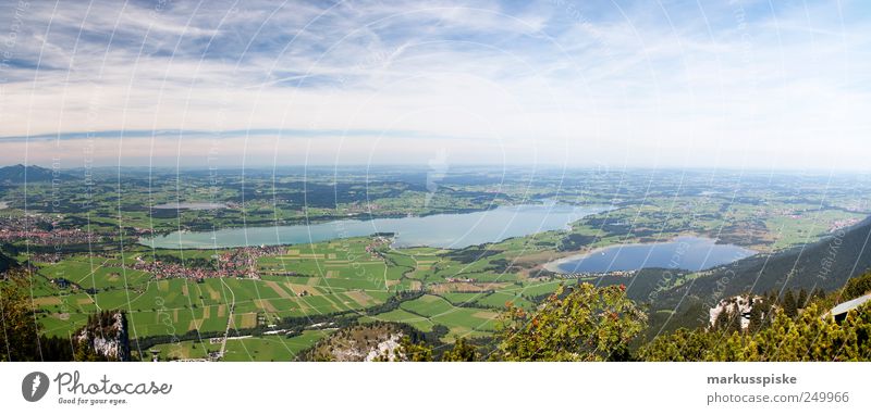 schöne aussicht Ferien & Urlaub & Reisen Tourismus Ausflug Ferne Freiheit Expedition Sommerurlaub Berge u. Gebirge wandern Landschaft Himmel Schönes Wetter