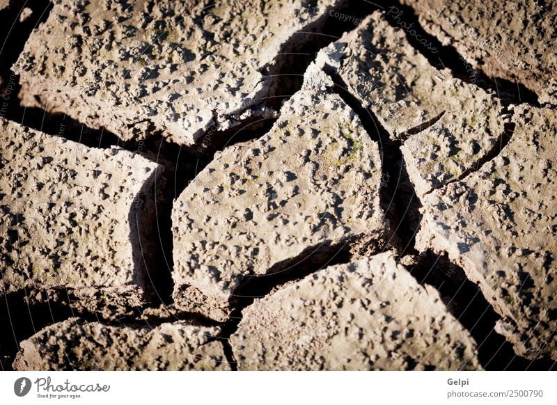 Erde gerissen Sommer Umwelt Natur Sand Klima Wetter Dürre dreckig heiß natürlich braun Tod Desaster wüst trocknen Boden Land Hintergrund Ton Konsistenz