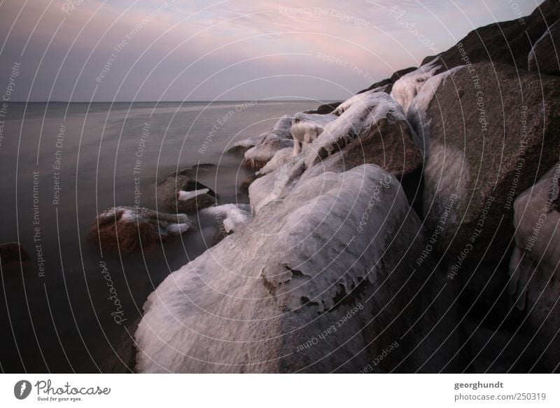 Poelinter Umwelt Natur Landschaft Luft Wasser Himmel Wolken Sonnenaufgang Sonnenuntergang Winter Küste Ostsee Meer Insel Insel Poel Timmendorf Wismar Stein