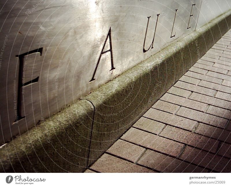 Faule Mauer Rostock Stil Architektur Perspektive Metall