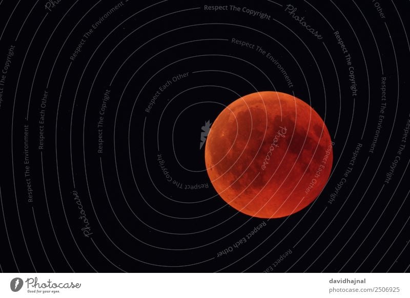 Mondfinsternis 27. Juli 2018: Totalität Abenteuer Teleskop Technik & Technologie Wissenschaften Astronomie Umwelt Natur Himmel nur Himmel Wolkenloser Himmel