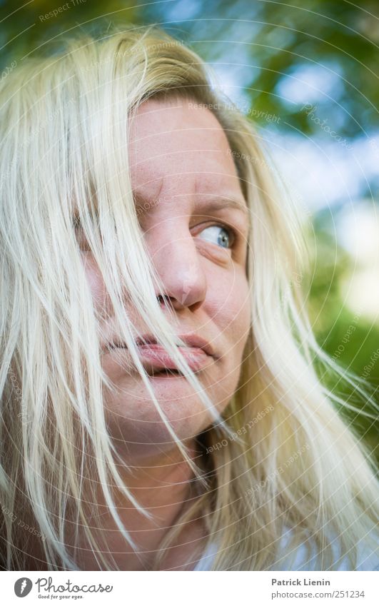 CHAMANSÜLZ | *_?~ Lifestyle harmonisch Freizeit & Hobby Ausflug Mensch Frau Erwachsene Kopf Haare & Frisuren Gesicht Auge 1 30-45 Jahre Umwelt Natur Pflanze