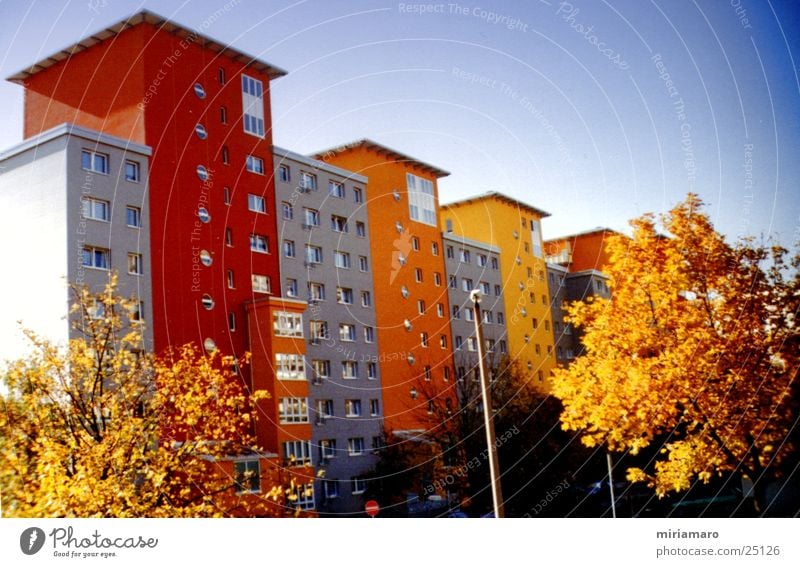 Formen und Farben Haus Stadt Gebäude Architektur modern Strukturen & Formen