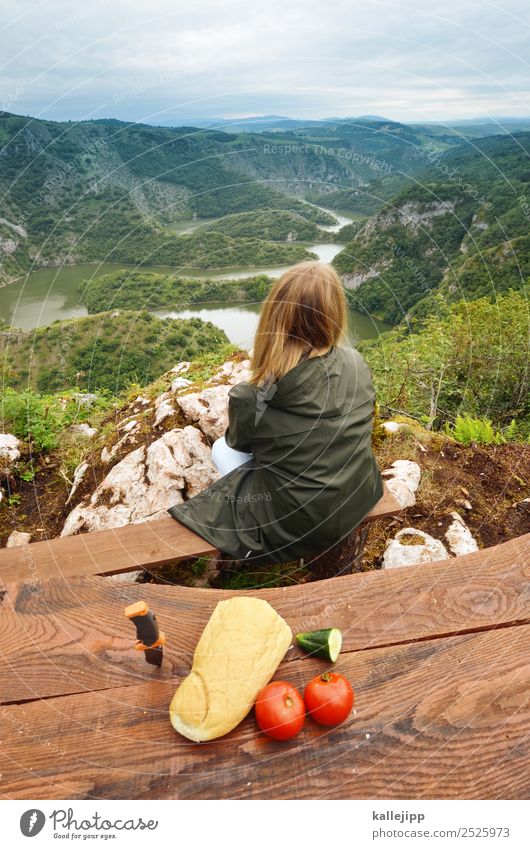 wanderslust Gemüse Teigwaren Backwaren Brot Ernährung Essen Picknick Messer Lifestyle Gesundheit Freizeit & Hobby Ferien & Urlaub & Reisen Tourismus Ausflug