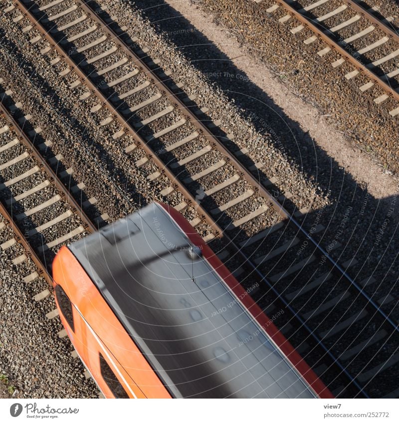 Regionalverkehr Güterverkehr & Logistik Verkehr Verkehrsmittel Verkehrswege Schienenverkehr Bahnfahren Eisenbahn Personenzug S-Bahn Gleise Schienennetz Metall