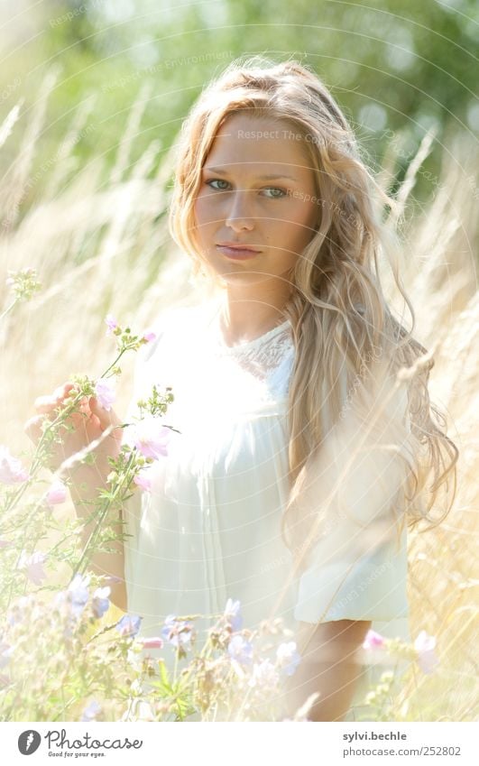 love me tender schön Haare & Frisuren harmonisch Wohlgefühl ruhig Sommer Mensch feminin Junge Frau Jugendliche Leben 1 18-30 Jahre Erwachsene Umwelt Natur