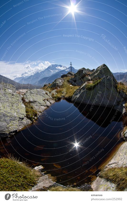 Mt. Lake Ferien & Urlaub & Reisen Tourismus Freiheit Expedition Sommer Berge u. Gebirge wandern Klettern Bergsteigen Natur Landschaft Erde Wasser Himmel Klima