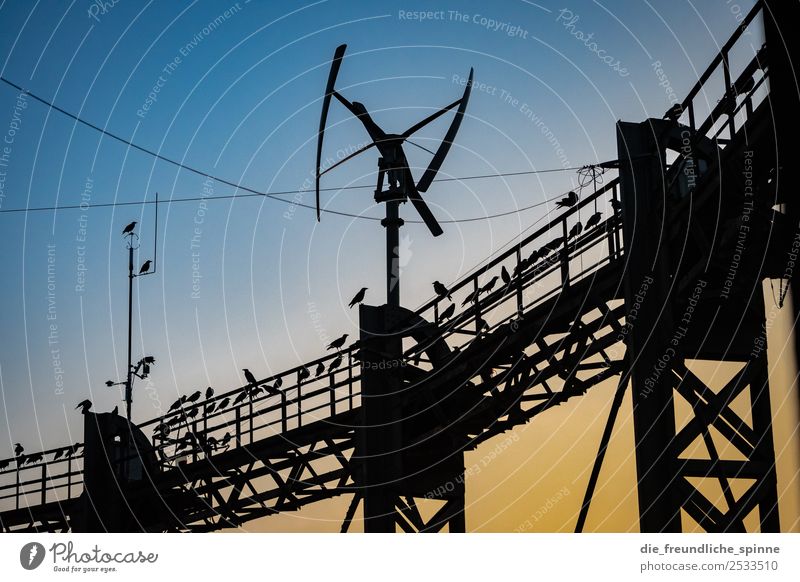 Sonnenuntergang am Schöneberger Gasometer I Kunst Skulptur Architektur Himmel Nachthimmel Sonnenaufgang Sommer Schönes Wetter Berlin Deutschland Europa Stadt