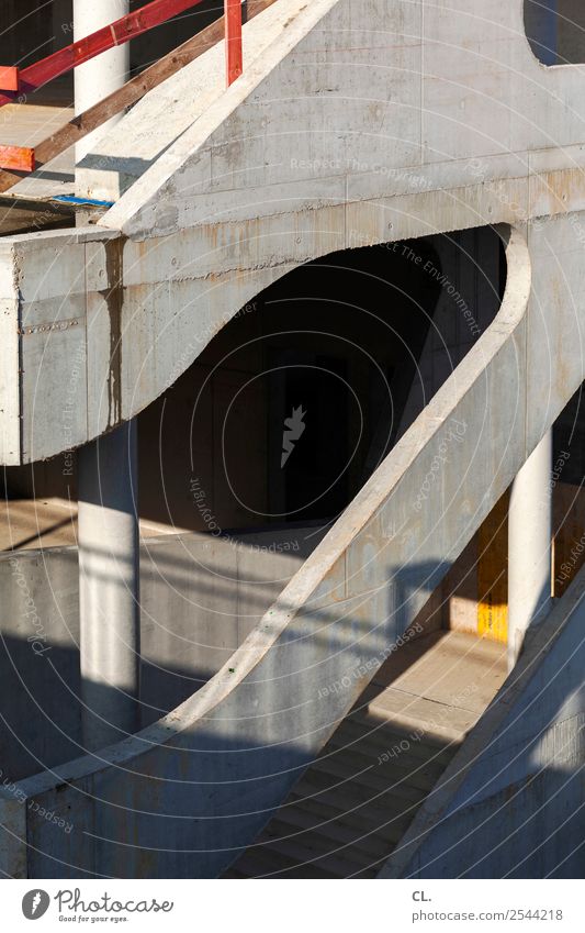 schaustelle baustelle Baustelle Wirtschaft Handwerk Mittelstand Düsseldorf Stadt Stadtzentrum Haus Bauwerk Gebäude Architektur Mauer Wand Treppe Fassade bauen