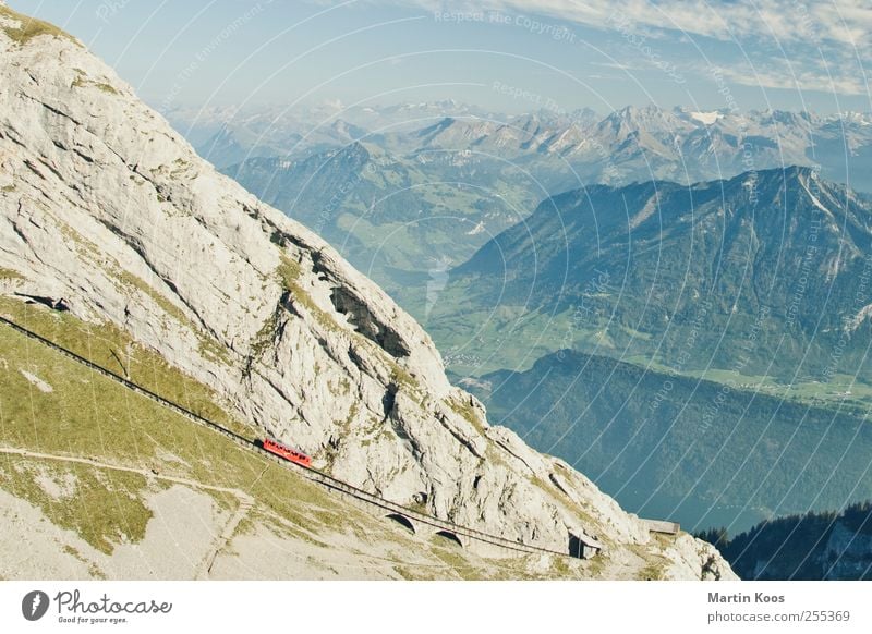 Für dich soll´s bunte Bilder regnen... Natur Landschaft Wetter Schönes Wetter Wiese Felsen Alpen Berge u. Gebirge Eisenbahn Seilbahn atmen träumen wandern