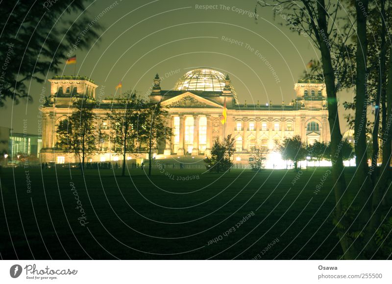 Für dich solls bunte Bilder regnen Himmel Gebäude Architektur Treppe Fassade Fenster Tür Dach Deutscher Bundestag Macht Gewalt Politik & Staat Konflikt & Streit