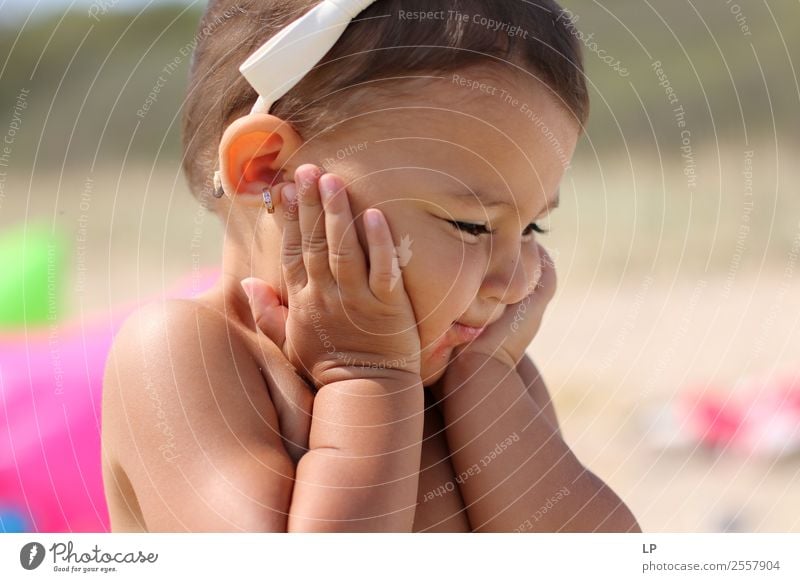 Ich fühle mich preety Lifestyle Freude schön Haare & Frisuren harmonisch Wohlgefühl Zufriedenheit Sinnesorgane Erholung ruhig Mensch Kind Baby Eltern Erwachsene