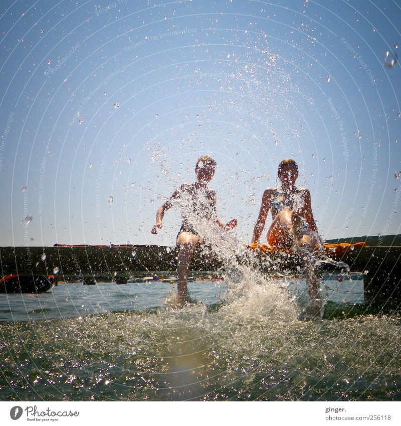 Der Winter kann uns mal... Lifestyle Freude Wohlgefühl Zufriedenheit Schwimmen & Baden Freizeit & Hobby Spielen Ferien & Urlaub & Reisen Tourismus Sommer