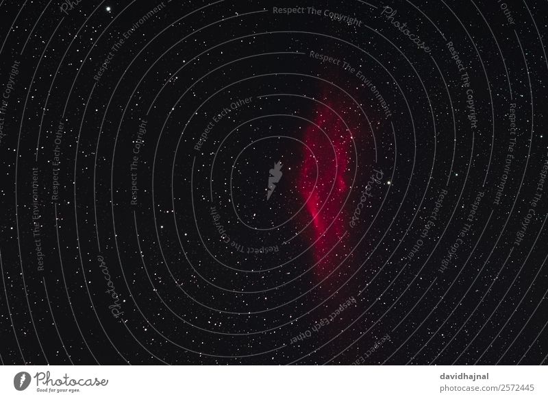 Kalifornien-Nebel Technik & Technologie Wissenschaften Fortschritt Zukunft Astronomie Weltall Umwelt Natur Himmel nur Himmel Wolkenloser Himmel Nachthimmel