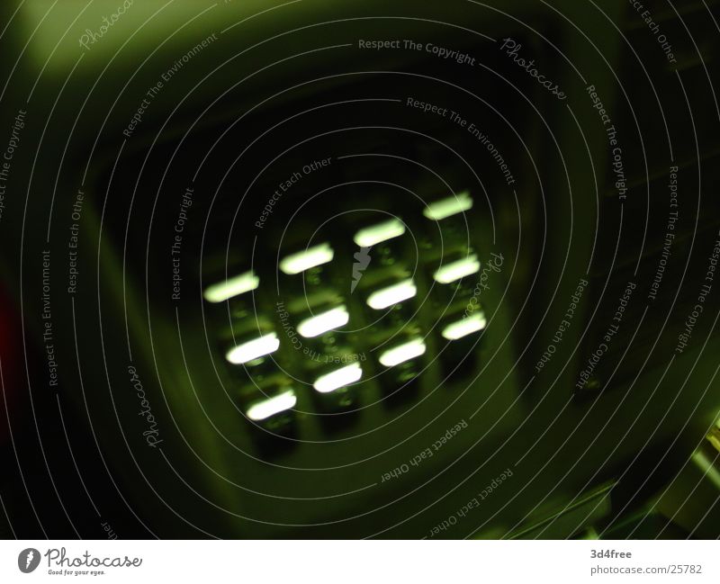 Telefonzelle I Knöpfe Telekommunikation berühren Tastaur