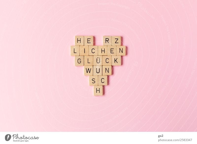 Herzlichen Glückwunsch Spielen Feste & Feiern Valentinstag Muttertag Hochzeit Geburtstag Taufe Dekoration & Verzierung Holz Zeichen Schriftzeichen ästhetisch