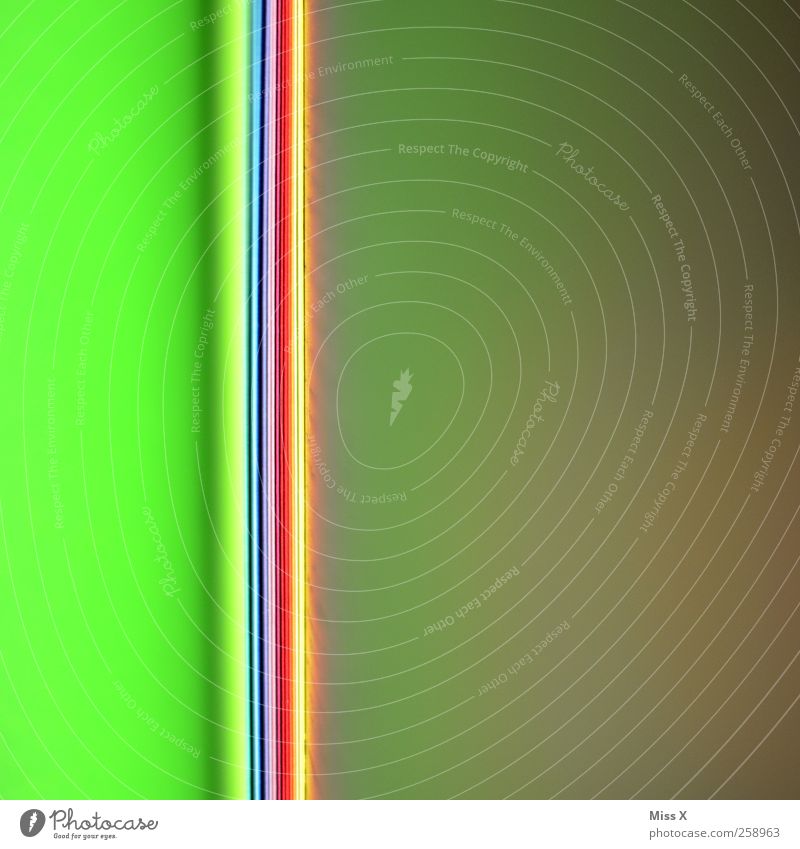 Schnell und bunt Papier mehrfarbig abstrakt grün Farbe Farbenspiel Farbenwelt Farbverlauf Verlauf Streifen Farbfoto Experiment Menschenleer Textfreiraum links