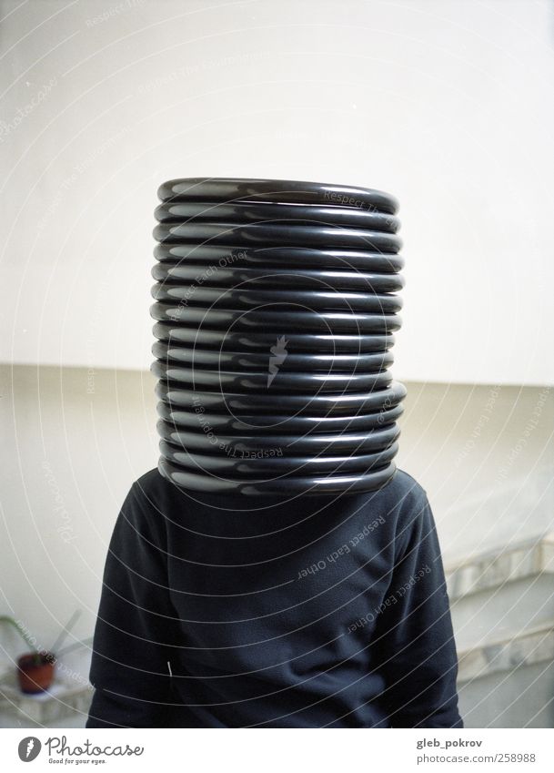 Doc #blackhole Lifestyle Stil Design Körper Mensch Mode Bekleidung Arbeitsbekleidung Schutzbekleidung Hut Helm atmen hören stehen gut trendy schön einzigartig